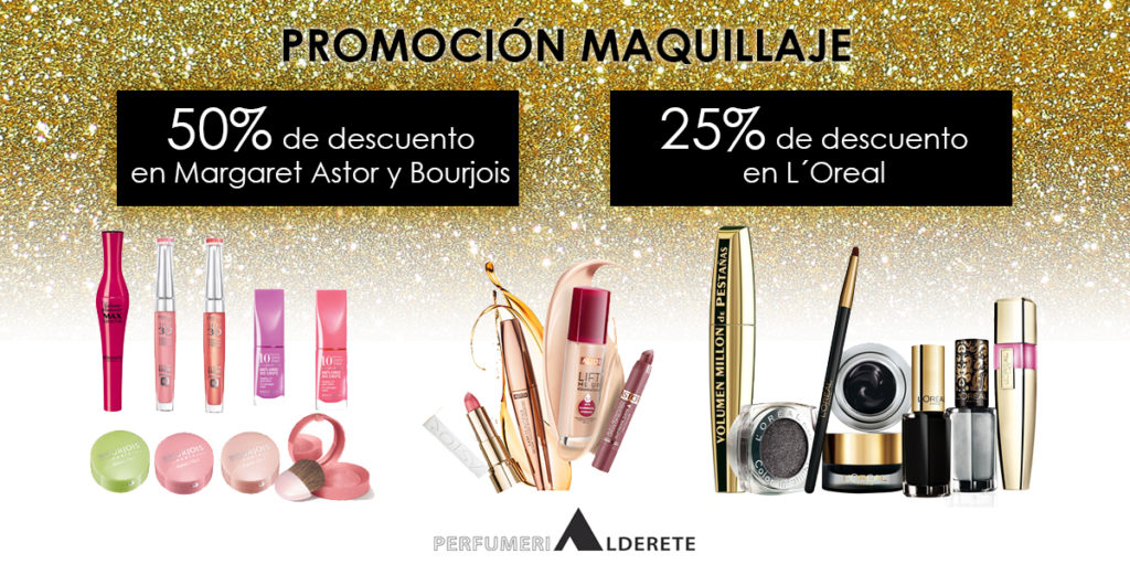 Promoción maquillaje Perfumerias Alderete Promoción maquillaje Perfumerias Alderete