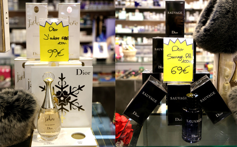 J´adore y Sauvage de Dior